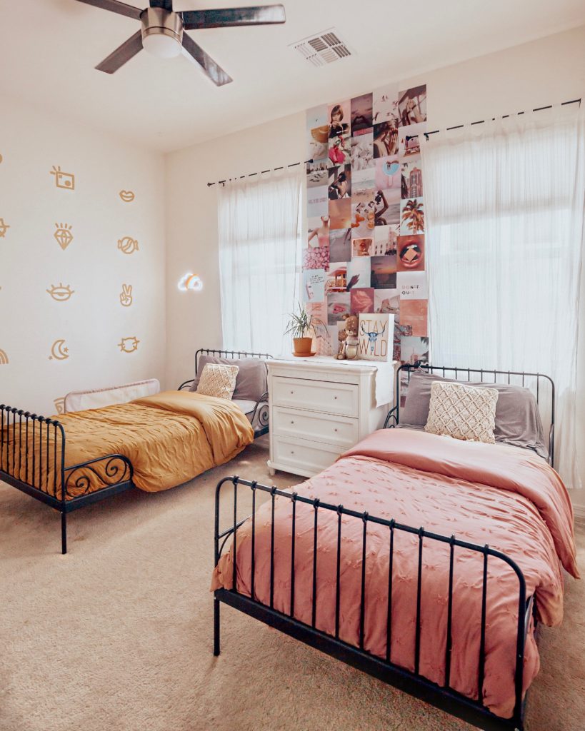 Teenage Girls Sharing Bedroom Ideas Shared Boy And Girl Bedroom Reveal
